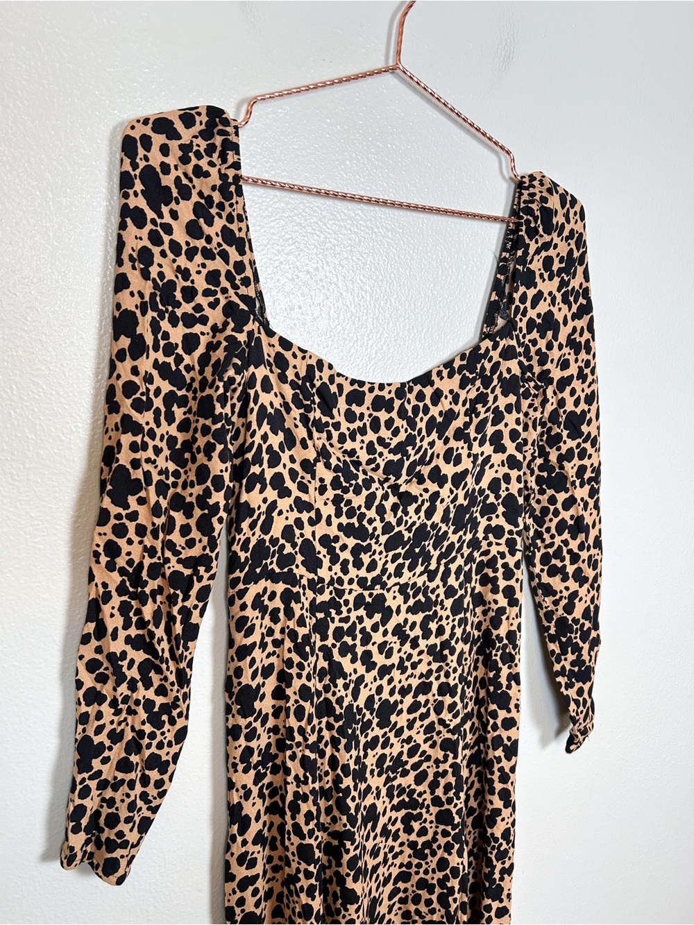 Reformation Sigmund Square Neck Midi Dress - Picture 4 of 9